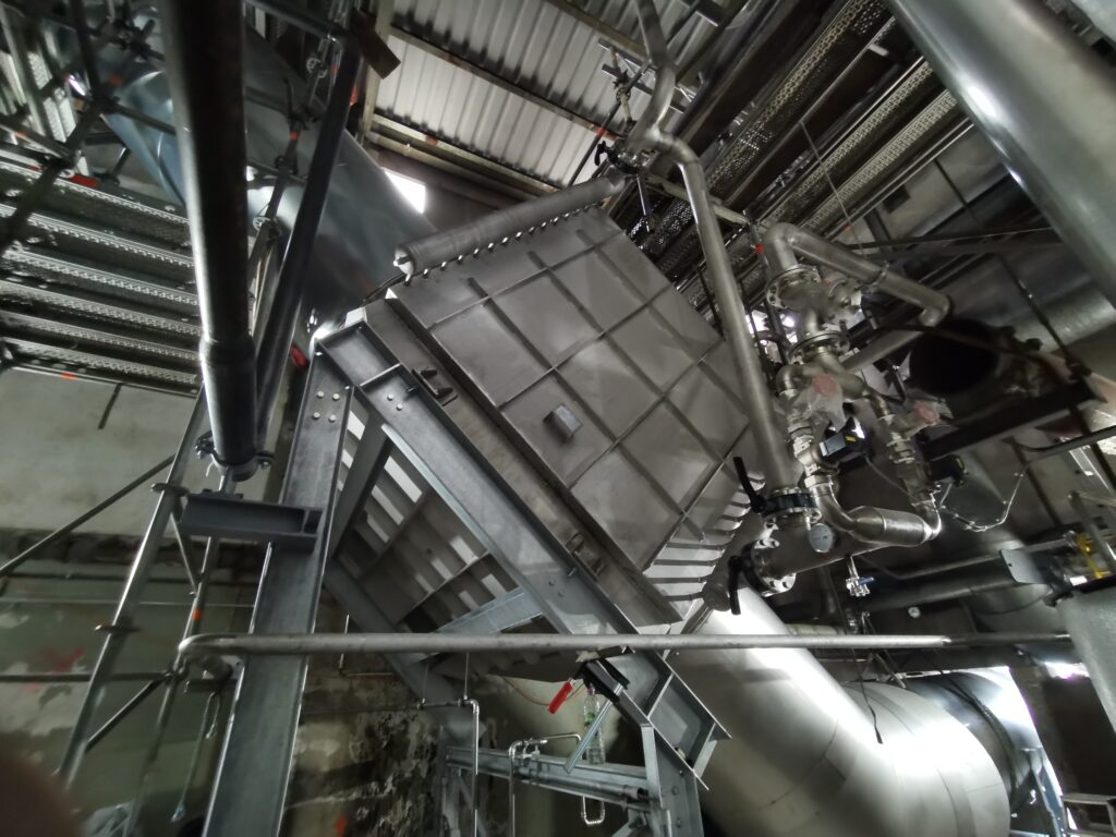Einbau eines Economisers an einer bestehenden Kesselanlage
