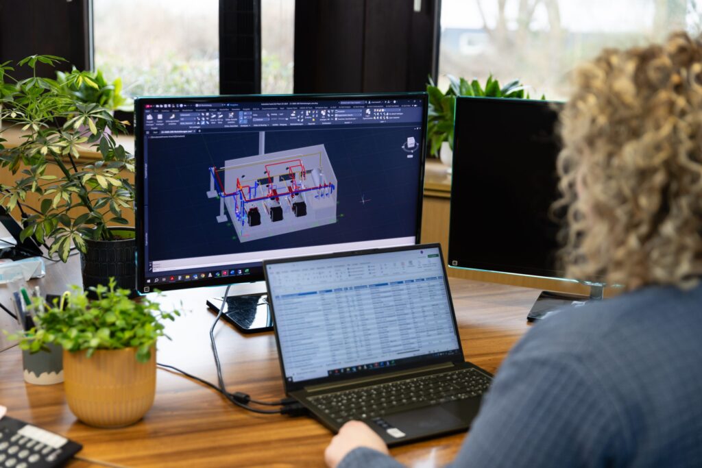 Planung einer Kesselanlage am Bildschirm mit 3D-CAD