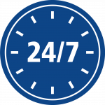 Symbol Notdienst 24/7